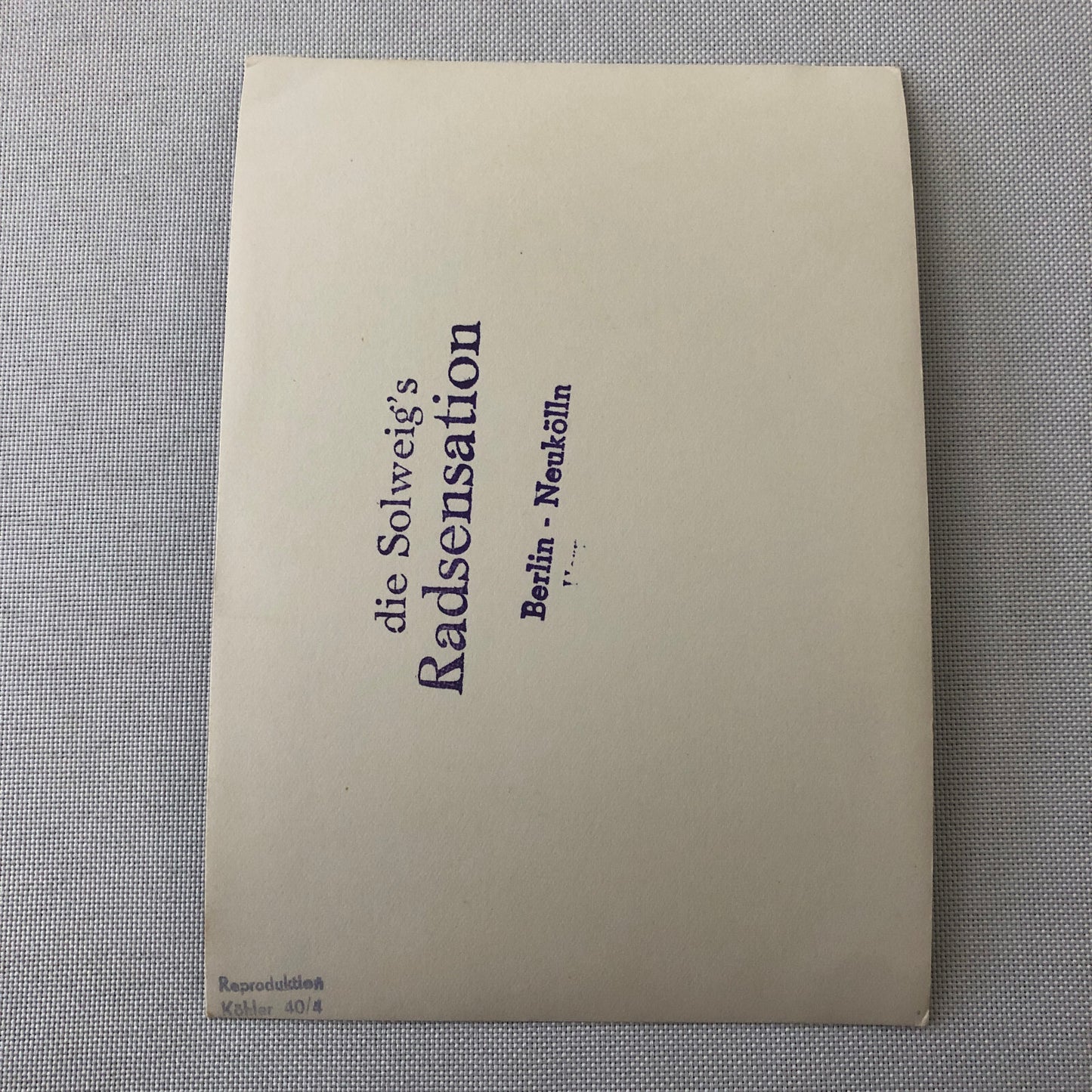 Circus Clown Performer on Mini Bicycle Bike Photograph Photo Berlin Germany