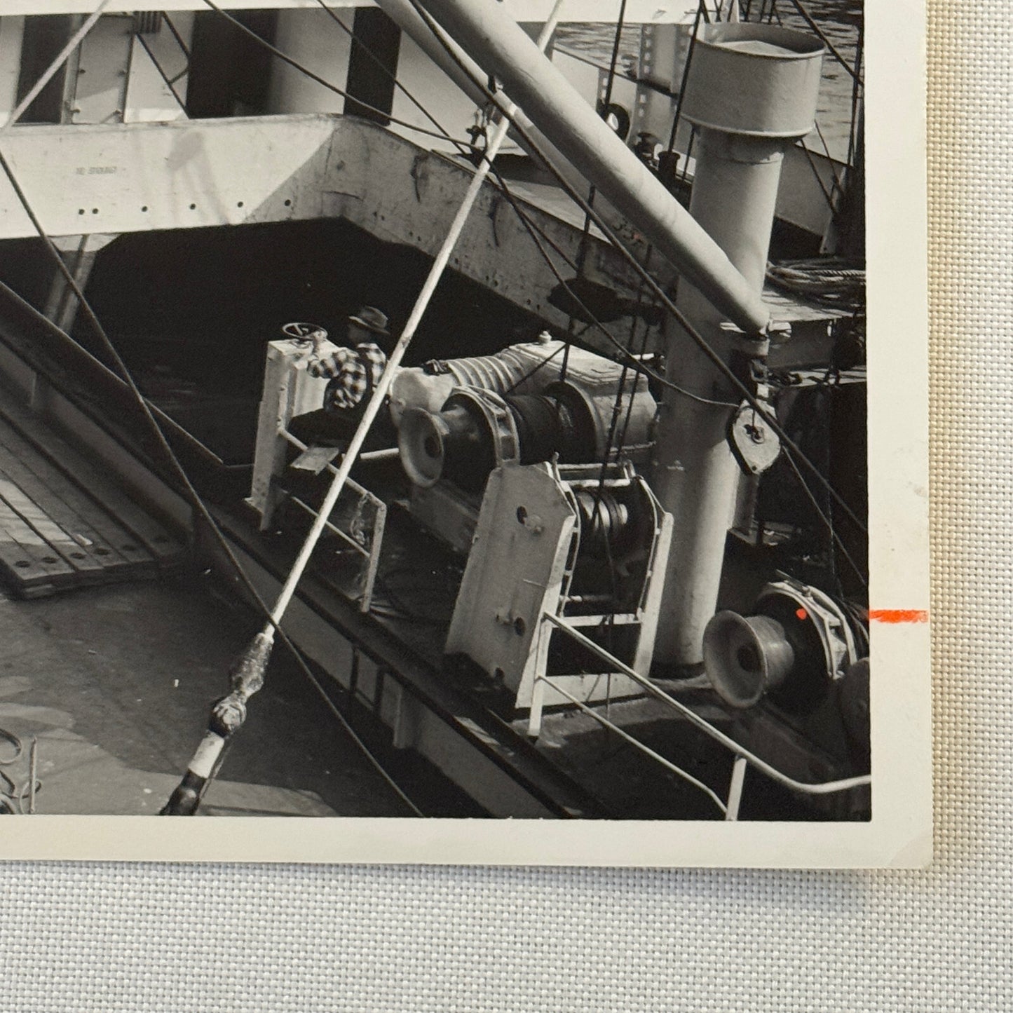 Montreal Harbour Ship Boat Press Photo Photograph 1964 Vintage