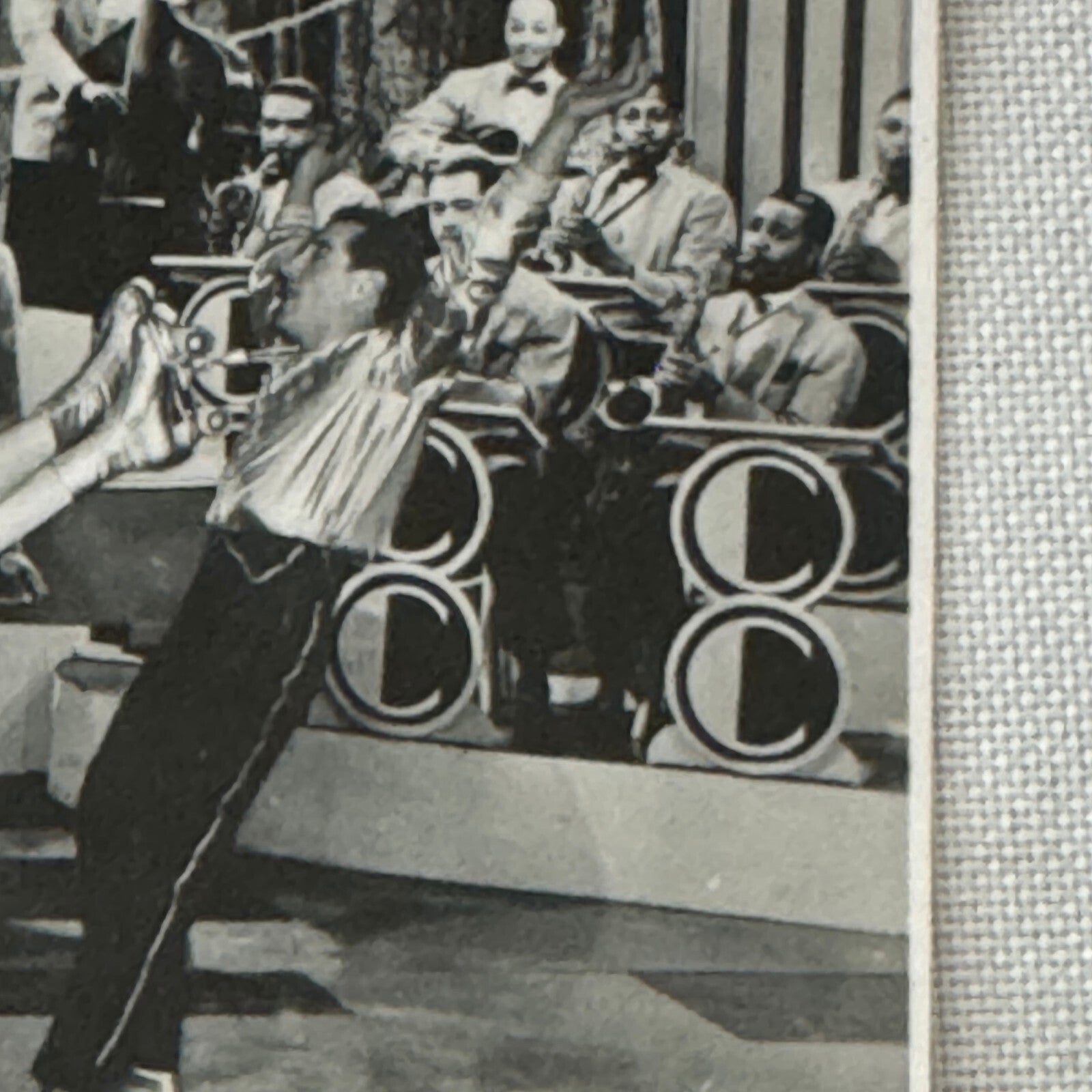 Vintage Circus Rollerskating Roller Skate Performer Big Band Photo Photograph