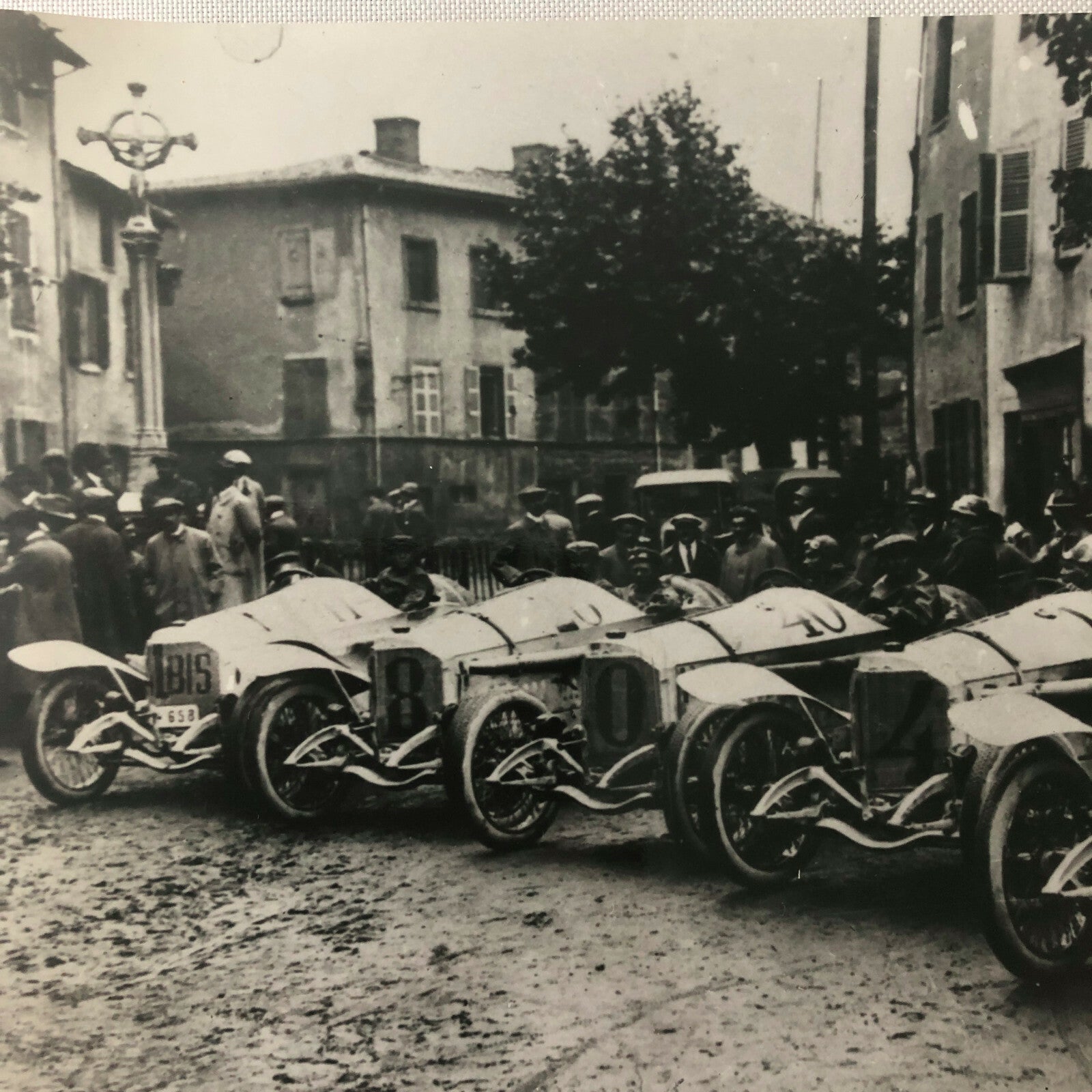 Vintage Racing Car Photograph Photo Image - 1914 Mercedes Benz Cars