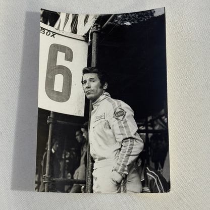 Vintage Mario Andretti Racing Driver Photo Photograph Print Motorsport
