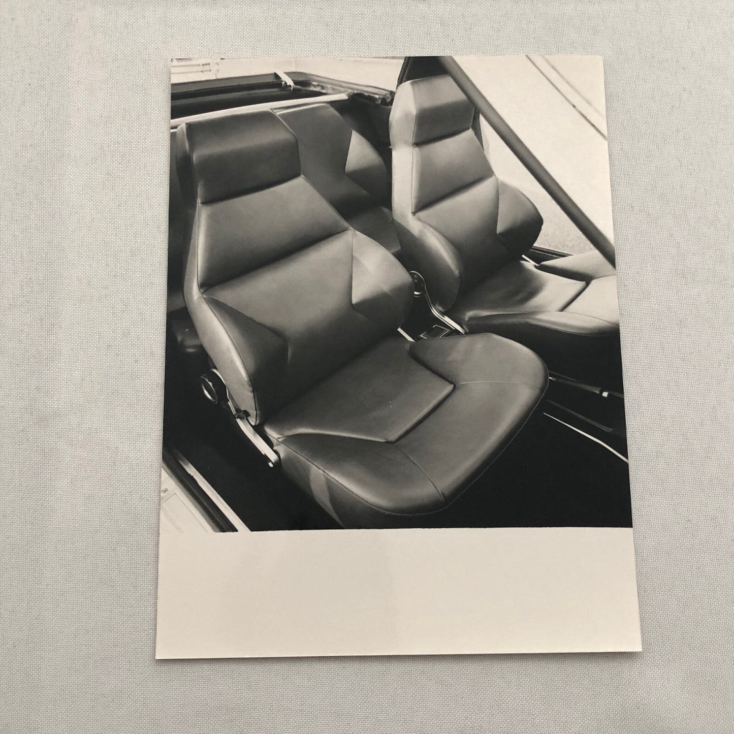 Lancia Beta Spider Press Photo Factory Car Photograph Lot of 3