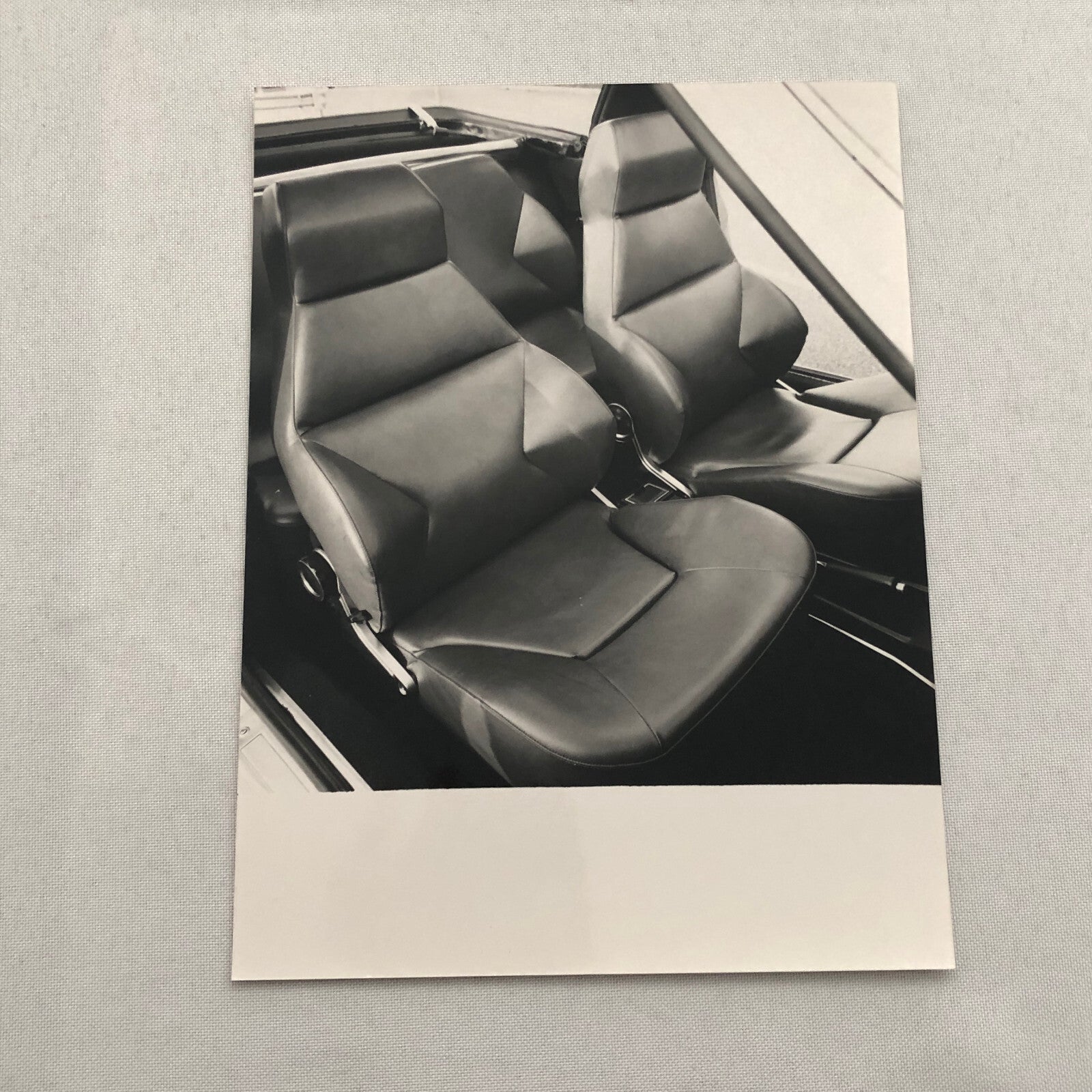 Lancia Beta Spider Press Photo Factory Car Photograph Lot of 3