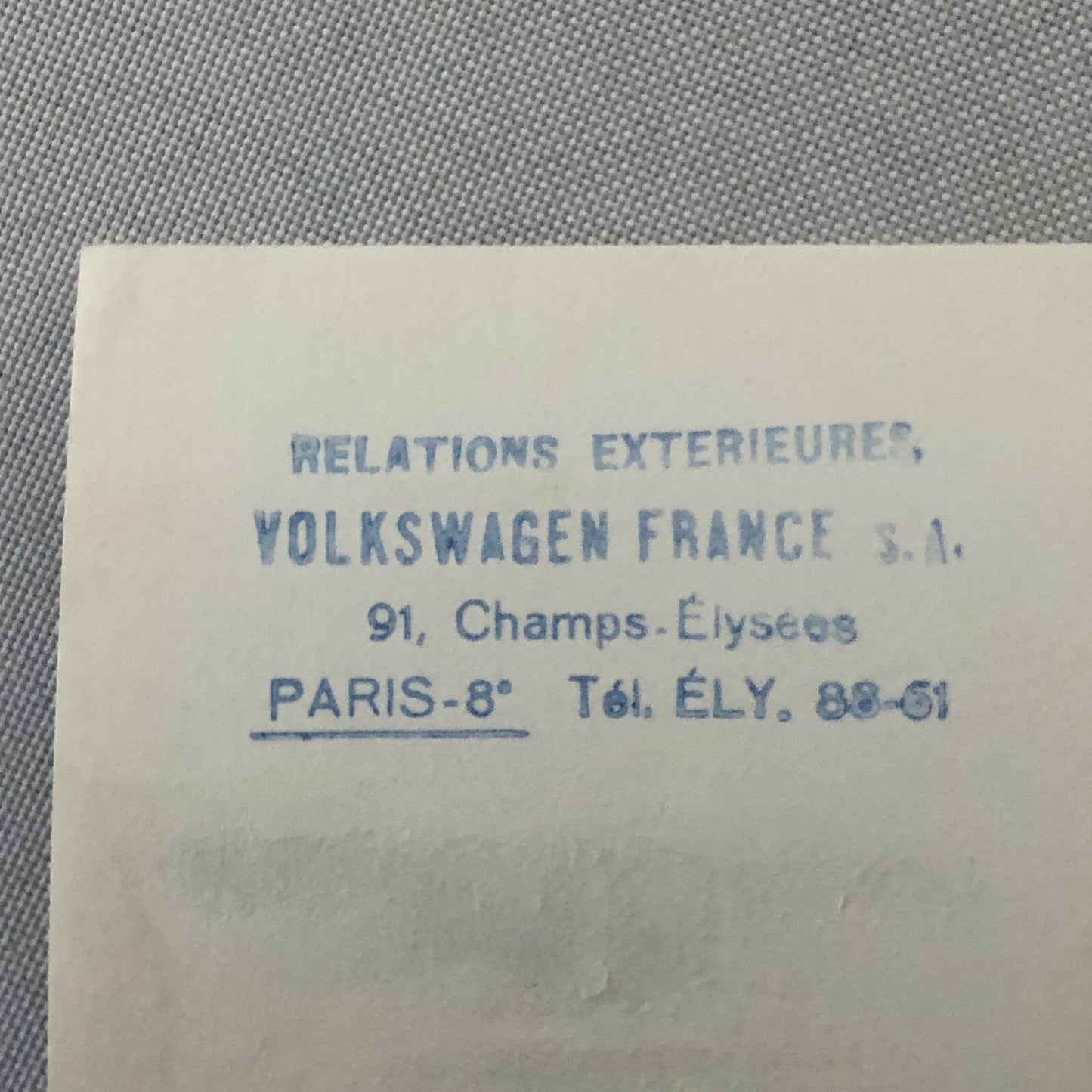 Vintage Volkswagen VW Beetle Factory Press Photo Photograph Print 1970