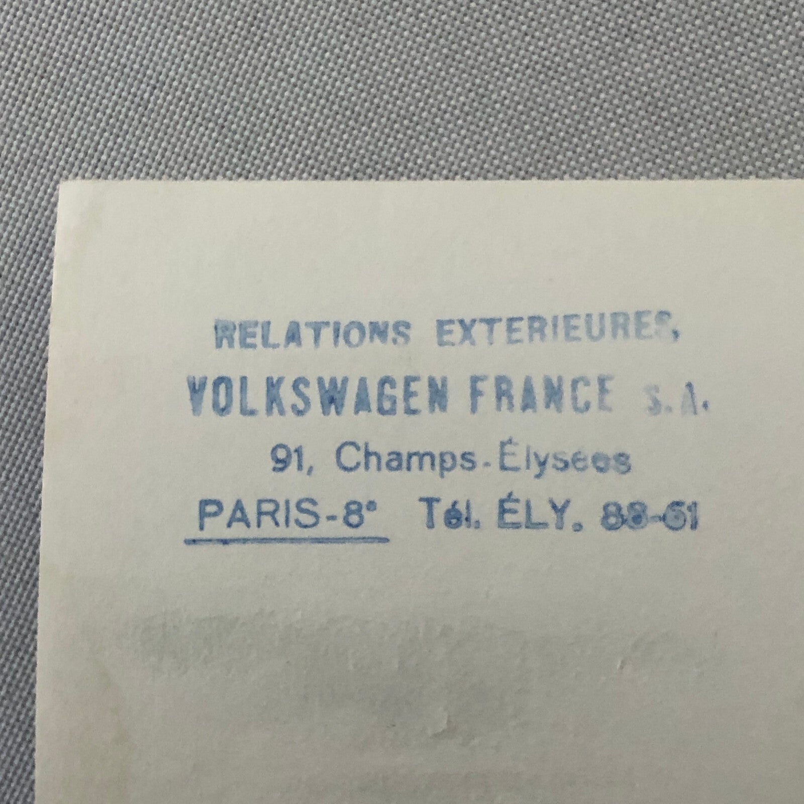 Vintage Volkswagen VW Beetle Factory Press Photo Photograph Print 1970