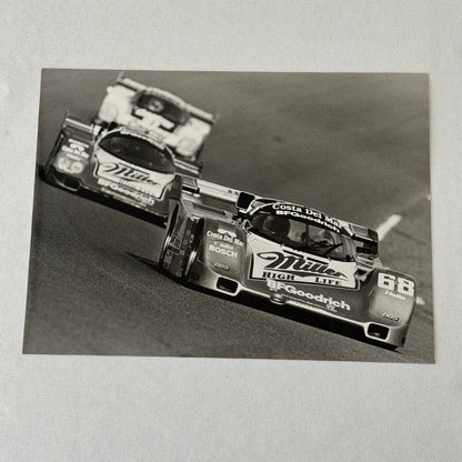 Vintage Porsche 962 Race Car Factory Press Photo Photograph Miller Racing 1989