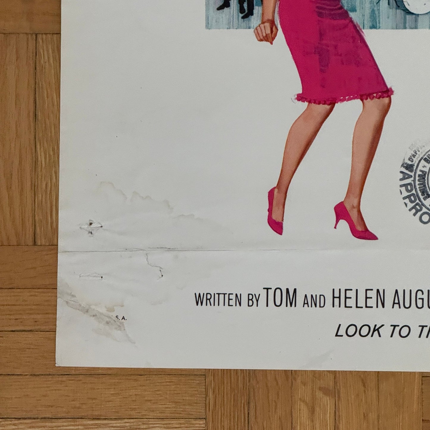 Vintage Disney Movie Poster The Monkeys Uncle 1964 Walt Disney Film