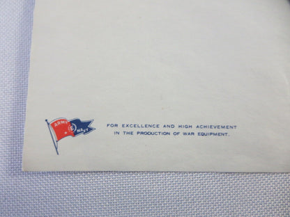 1946 Federal Motor Truck Company Letter Letterhead 