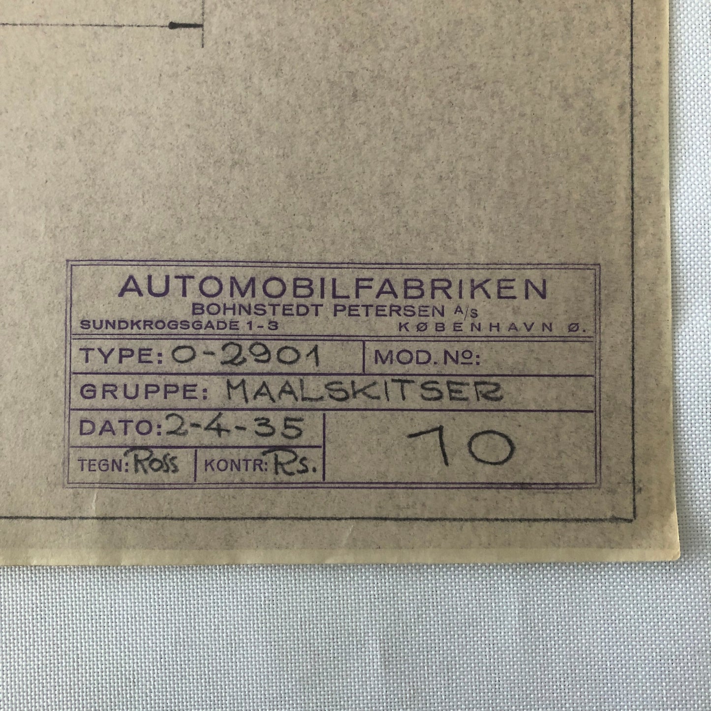 1935 Coachbuilder Bus Design Blueprint Rendering Blue Print Coach Bus Truck