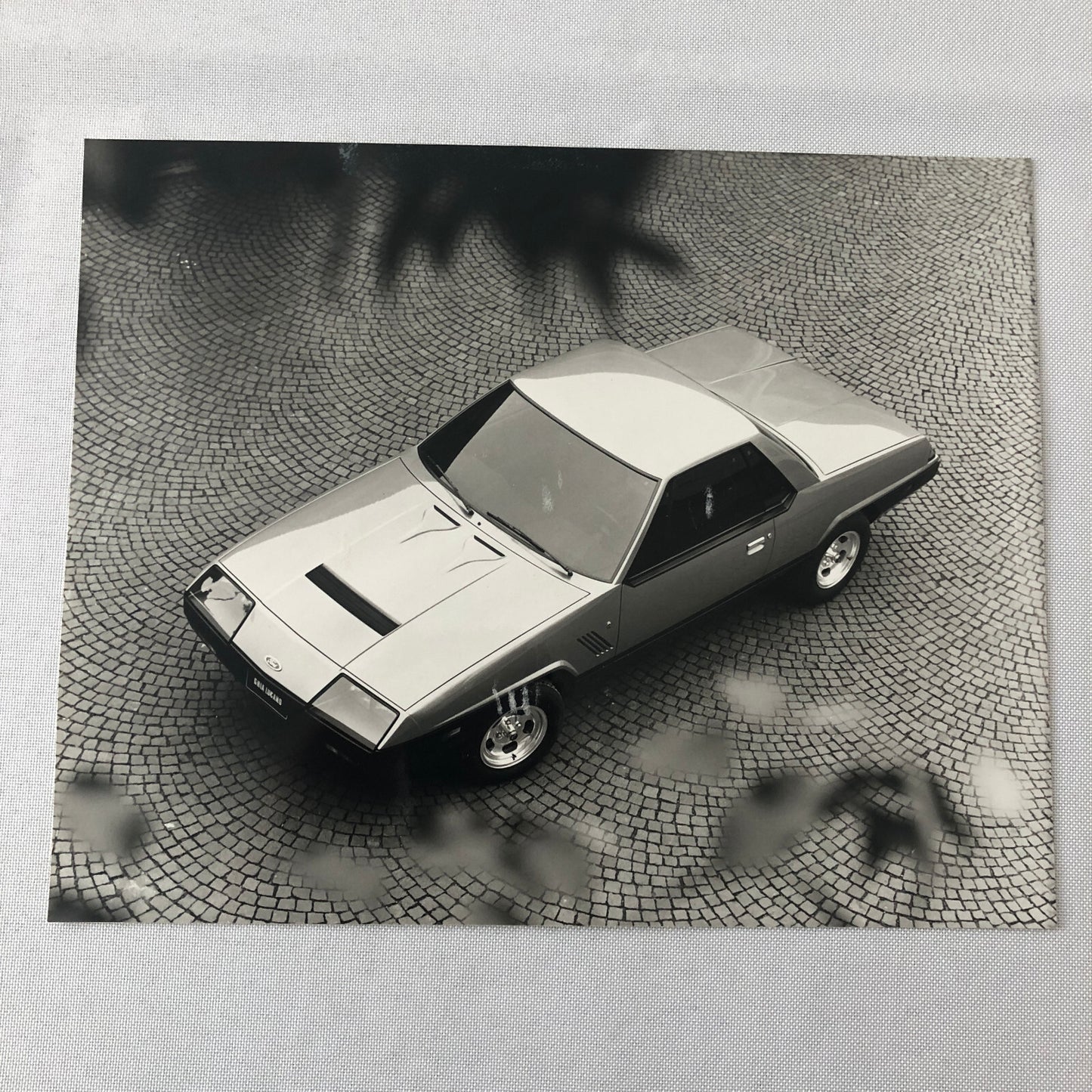 Ford Ghia Design Lucano Prototype Concept Car Press Photo Photograph