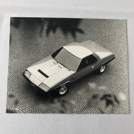 Ford Ghia Design Lucano Prototype Concept Car Press Photo Photograph