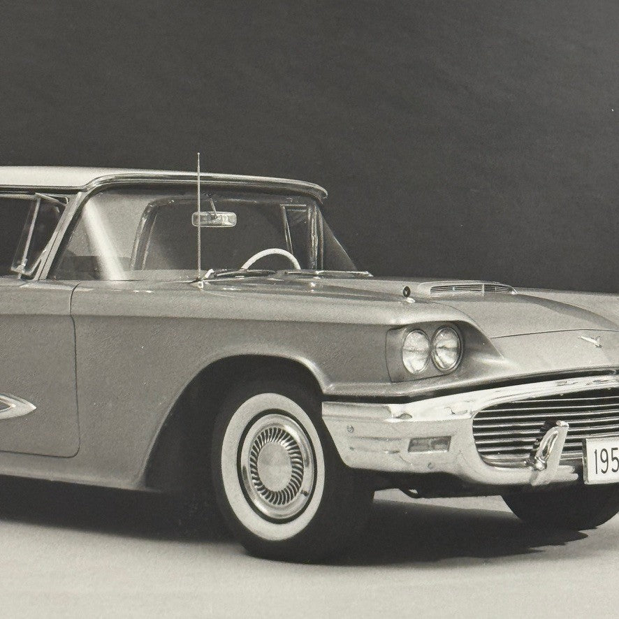 Vintage 1959 Ford Thunderbird Car Automobile Photo Photograph Modern Print