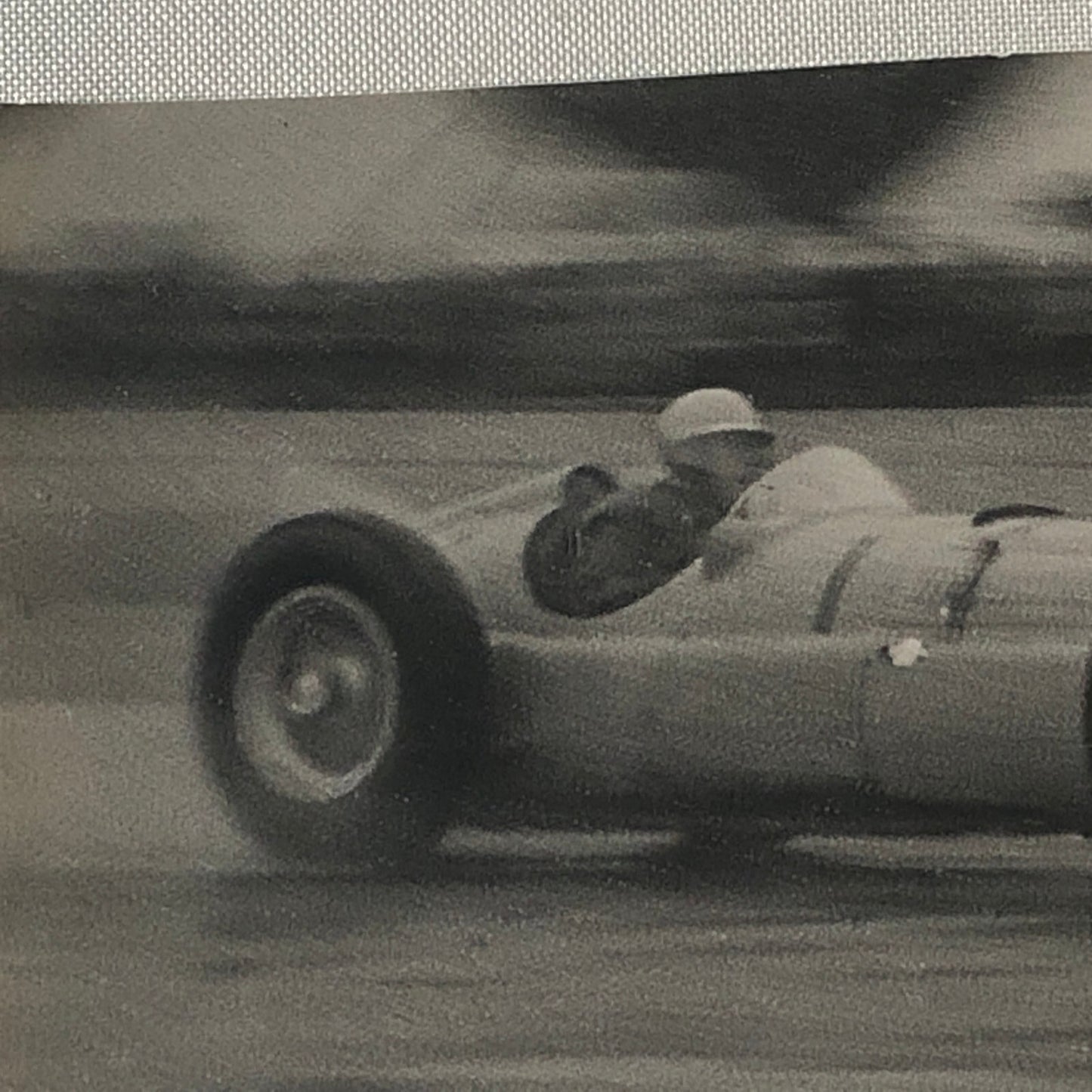 Vintage Racing Photo Photograph BRM Car at Goodwood Trophy Race