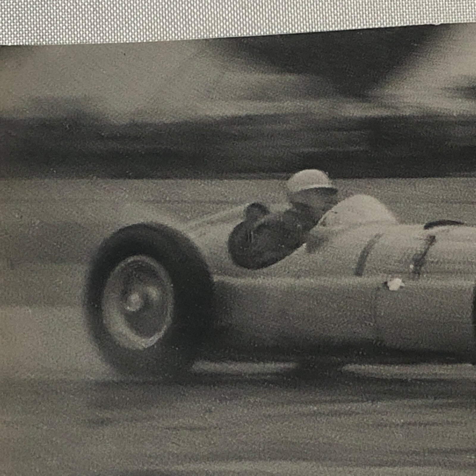 Vintage Racing Photo Photograph BRM Car at Goodwood Trophy Race