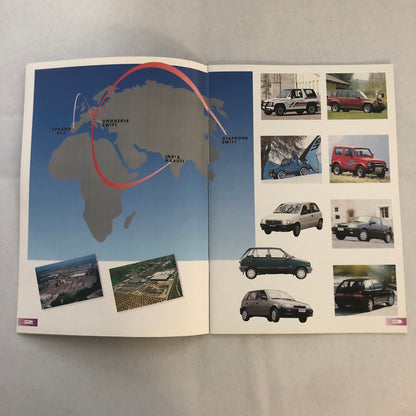 1994 Suzuki Car Sales Brochure Catalog ITALIAN TEXT Samurai Vitara Swift GTI +