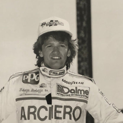 Vintage Indy Indianapolis Racing Photo Photograph Fabrizio Barbazza 1987
