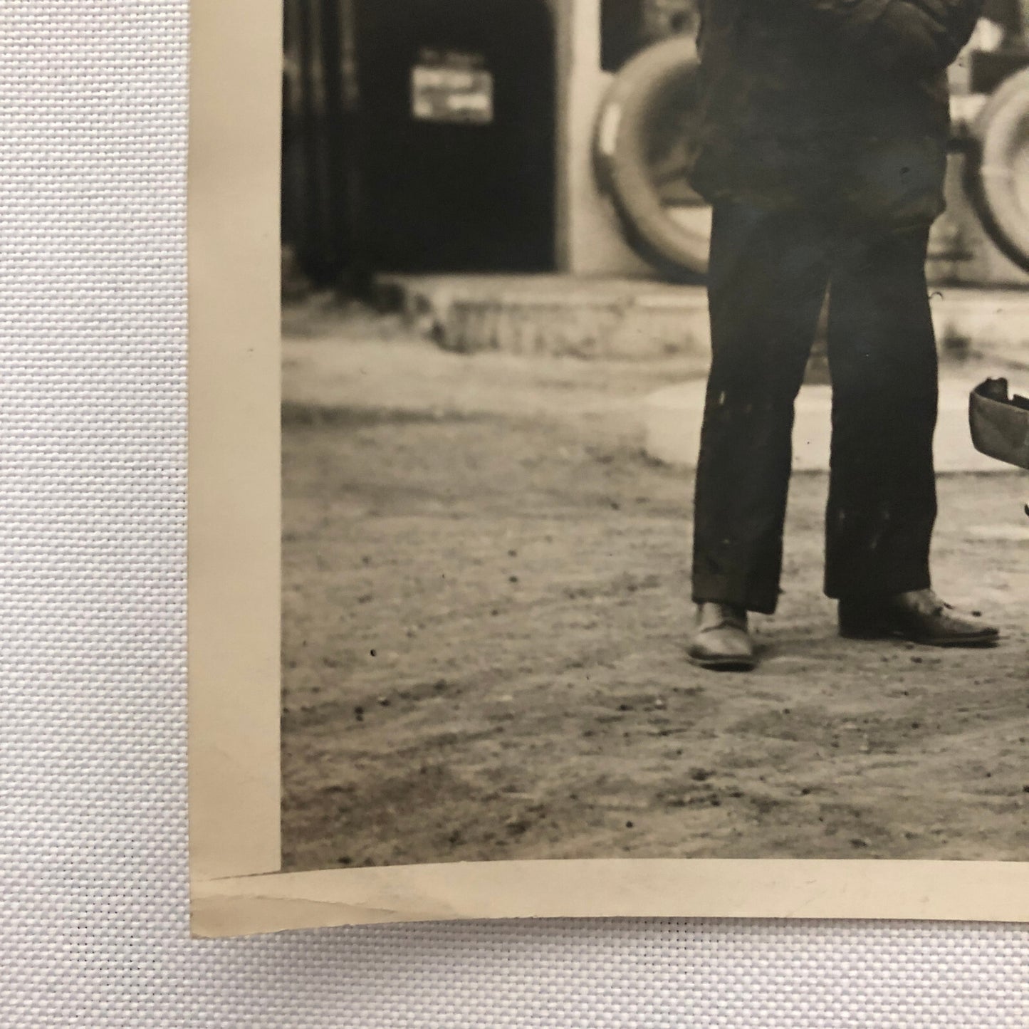 Press Photo Photograph Car Automobile at Service Garage Keystone Underwood