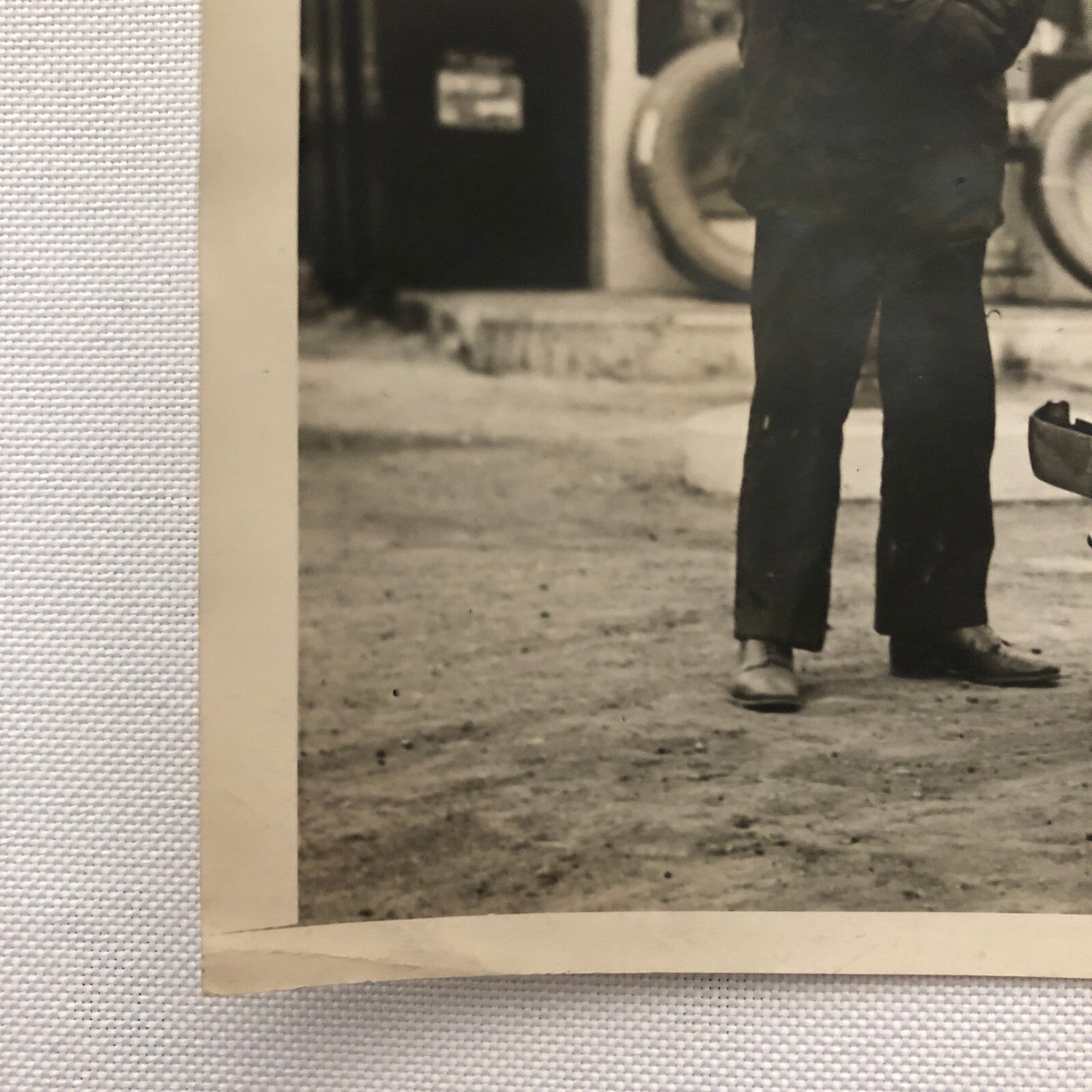 Press Photo Photograph Car Automobile at Service Garage Keystone Underwood