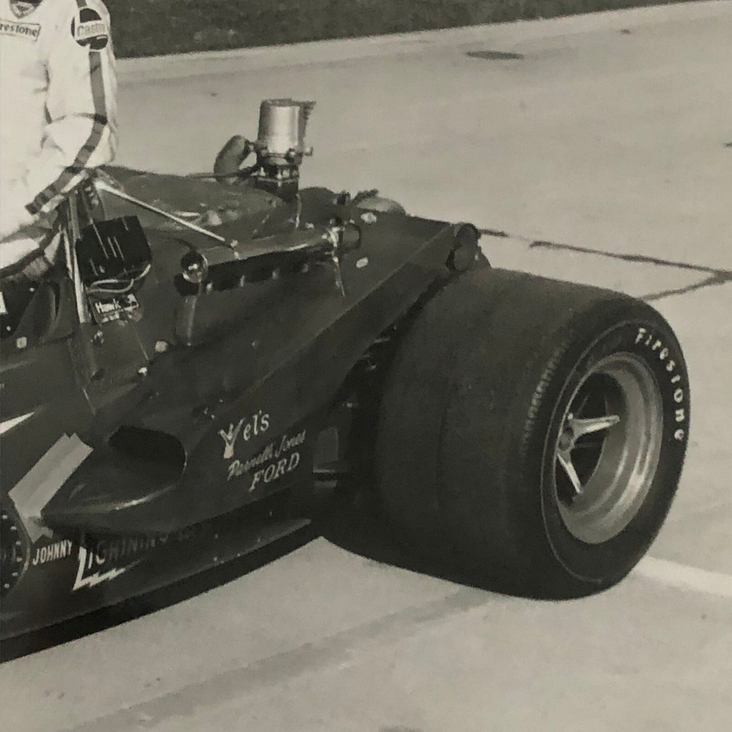 Indianapolis Indy 500 Racing Car Photo Photograph Al Unser Parnelli Jones +