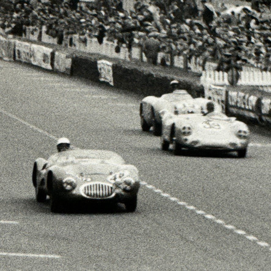 Vintage Racing Car Photo Photograph Print German Photographer Print