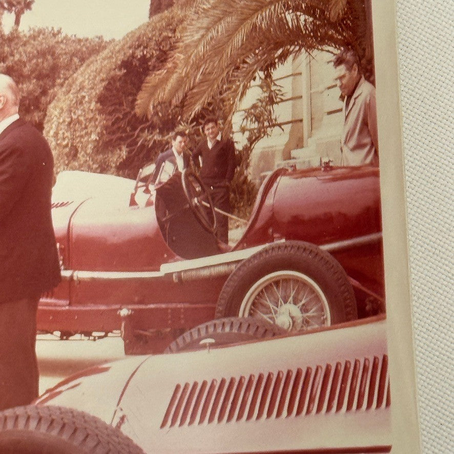 Juan Manuel Fangio Vintage Racing Driver Photo Photograph Alfa Romeo Car Lot 2x