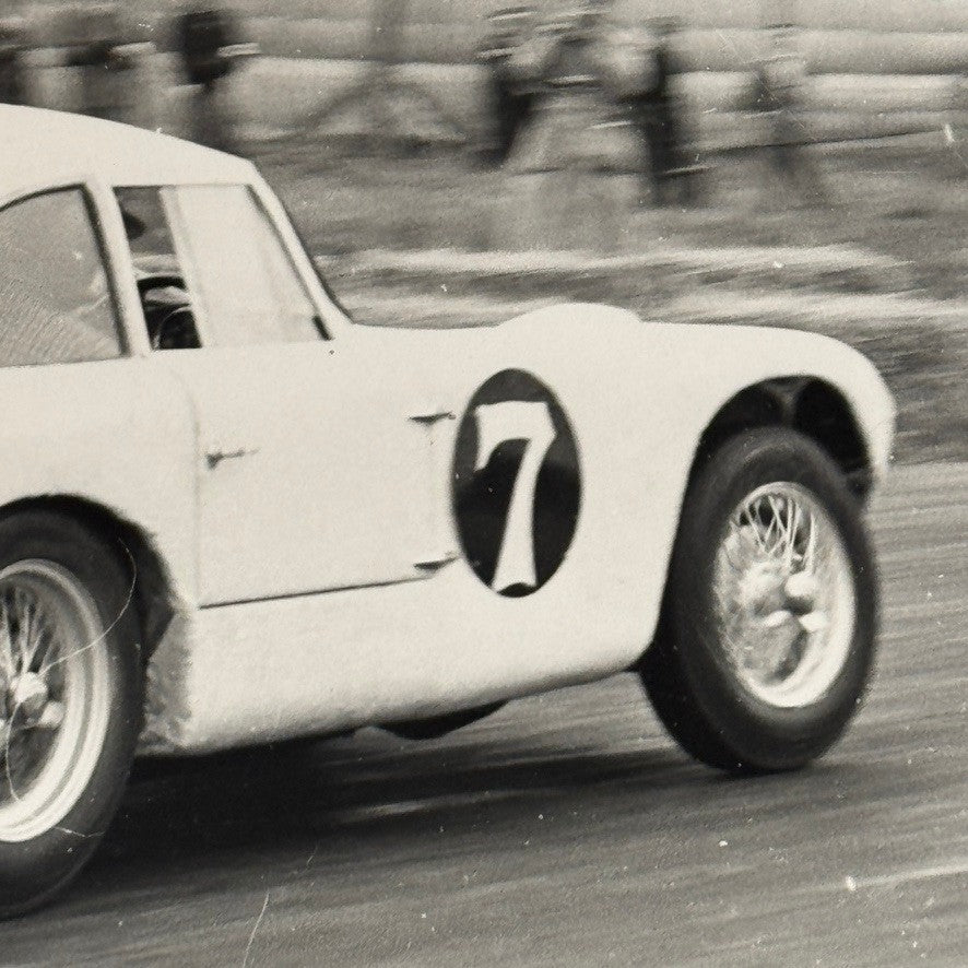 Vintage Racing Photo 1954 Goodwood Unidentified Car Motorsport Race Car