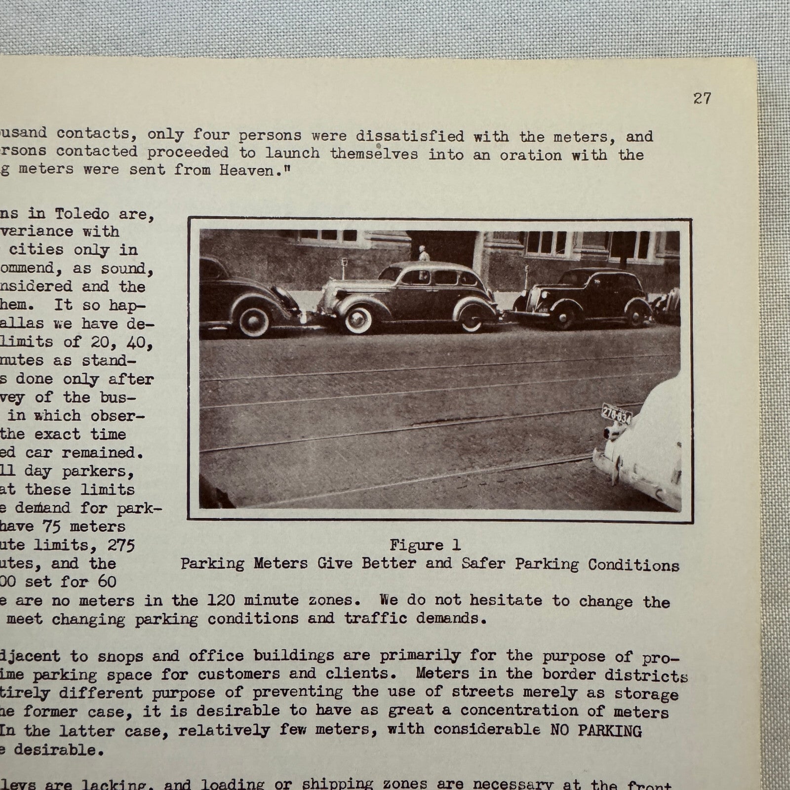 Institute of Traffic Engineers 1937 Urban Planning Book Document Road Building