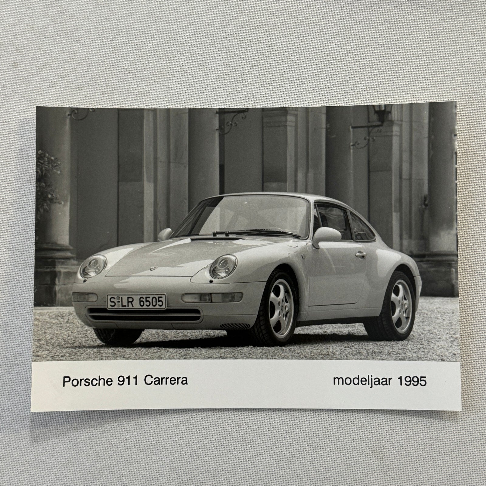 1995 Porsche 911 Carrera Factory Press Photo Photograph German