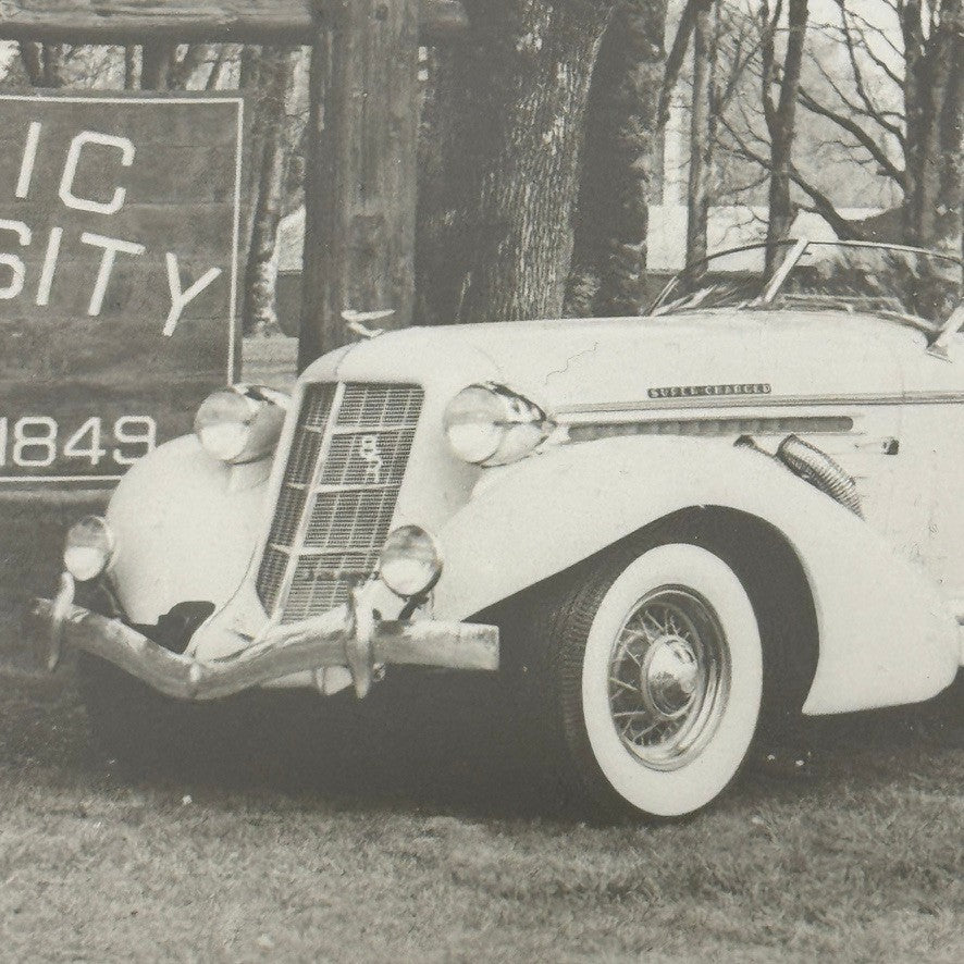 1936 Auburn Supercharged Car Photo Photograph Vintage Image Modern Print
