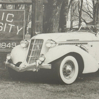 1936 Auburn Supercharged Car Photo Photograph Vintage Image Modern Print
