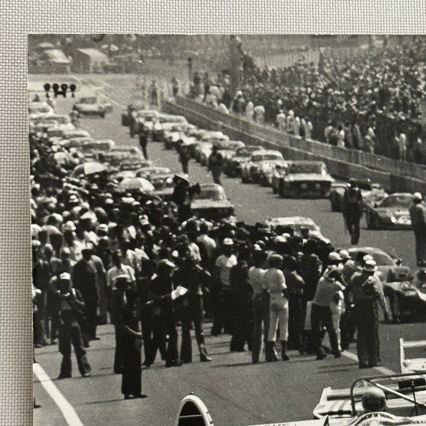 Vintage Racing Photo Photograph Print Martini Racing Porsche