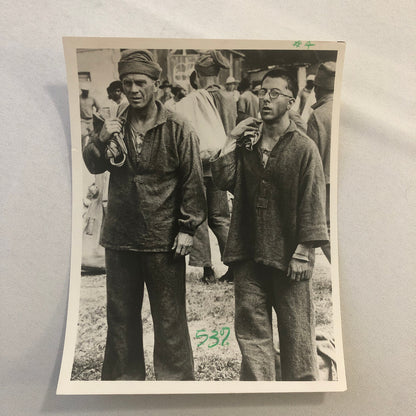 Steve McQueen Dustin Hoffman Papillon Movie Film CBS Television Photo Photograph