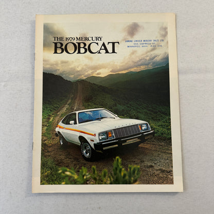 1979 Mercury Bobcat Car Sales Brochure Catalog Wagon Villager Sedan Runabout SC