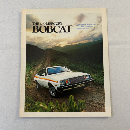 1979 Mercury Bobcat Car Sales Brochure Catalog Wagon Villager Sedan Runabout SC