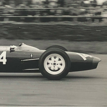 Vintage John Surtees Lola V8 Racing Car Photo Photograph Bernard CAHIER