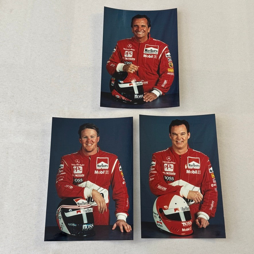 1996 Mercedes Marlboro Indy Car Racing Press KIt Paul Tracy Emerson Fittipaldi