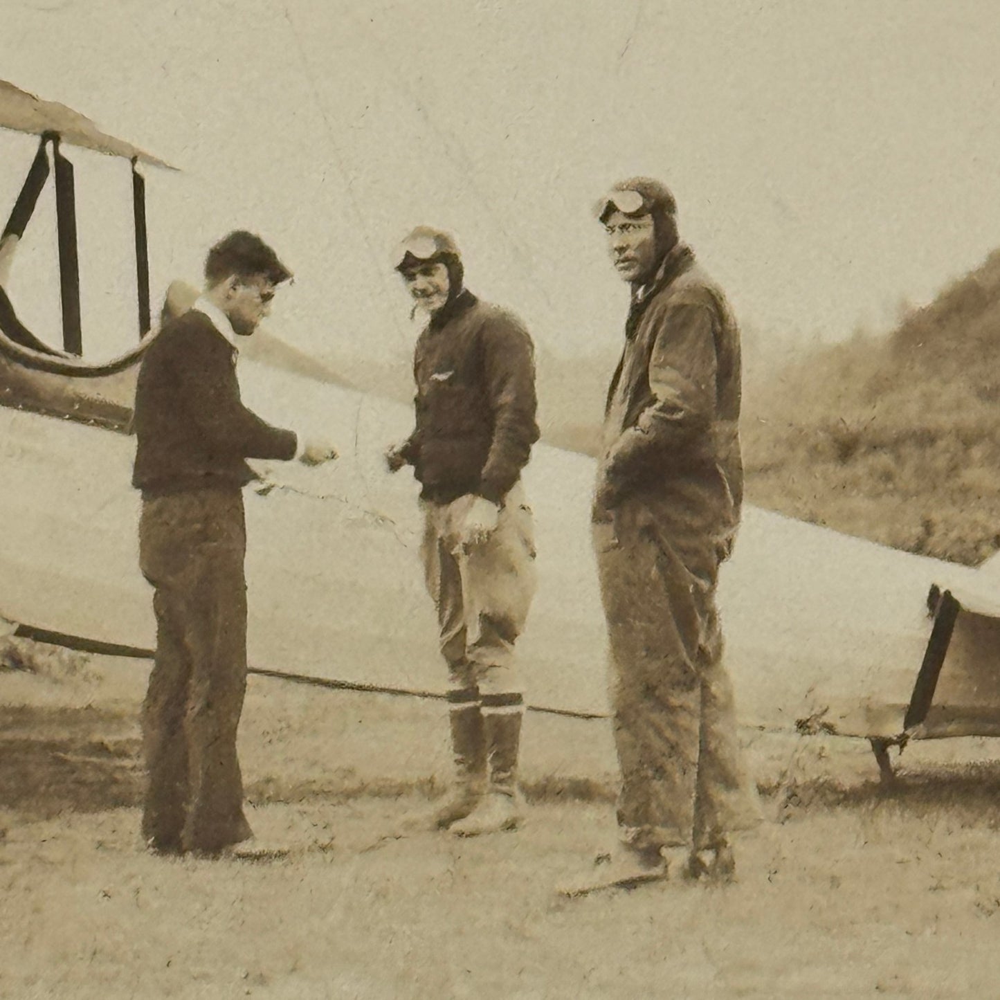 Vintage Aircraft Aviation Photo Airplane Plane Pilot Air King 3097