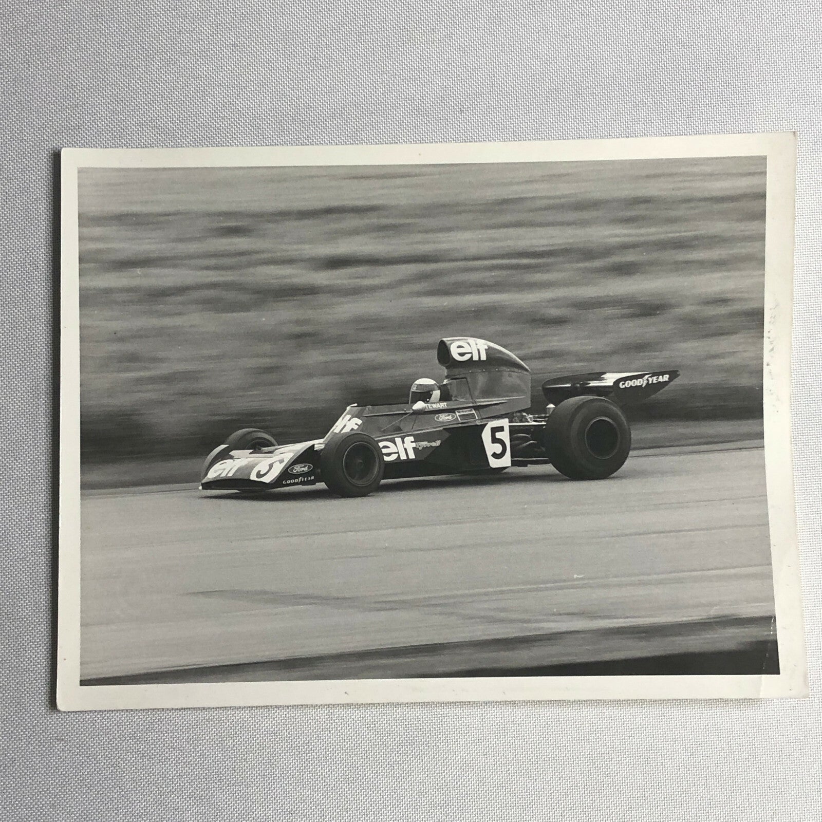 Jackie Stewart ELF Car Vintage Car Racing Photo Photograph Print