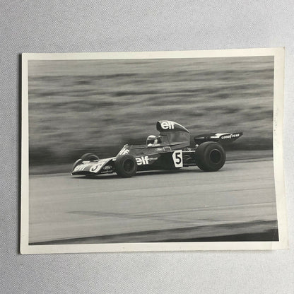 Jackie Stewart ELF Car Vintage Car Racing Photo Photograph Print