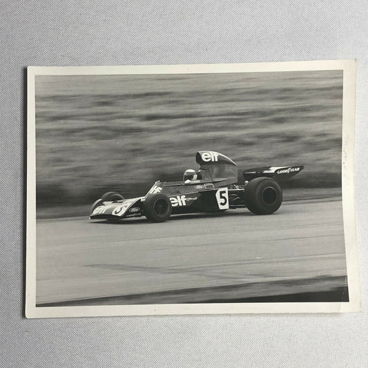 Jackie Stewart ELF Car Vintage Car Racing Photo Photograph Print