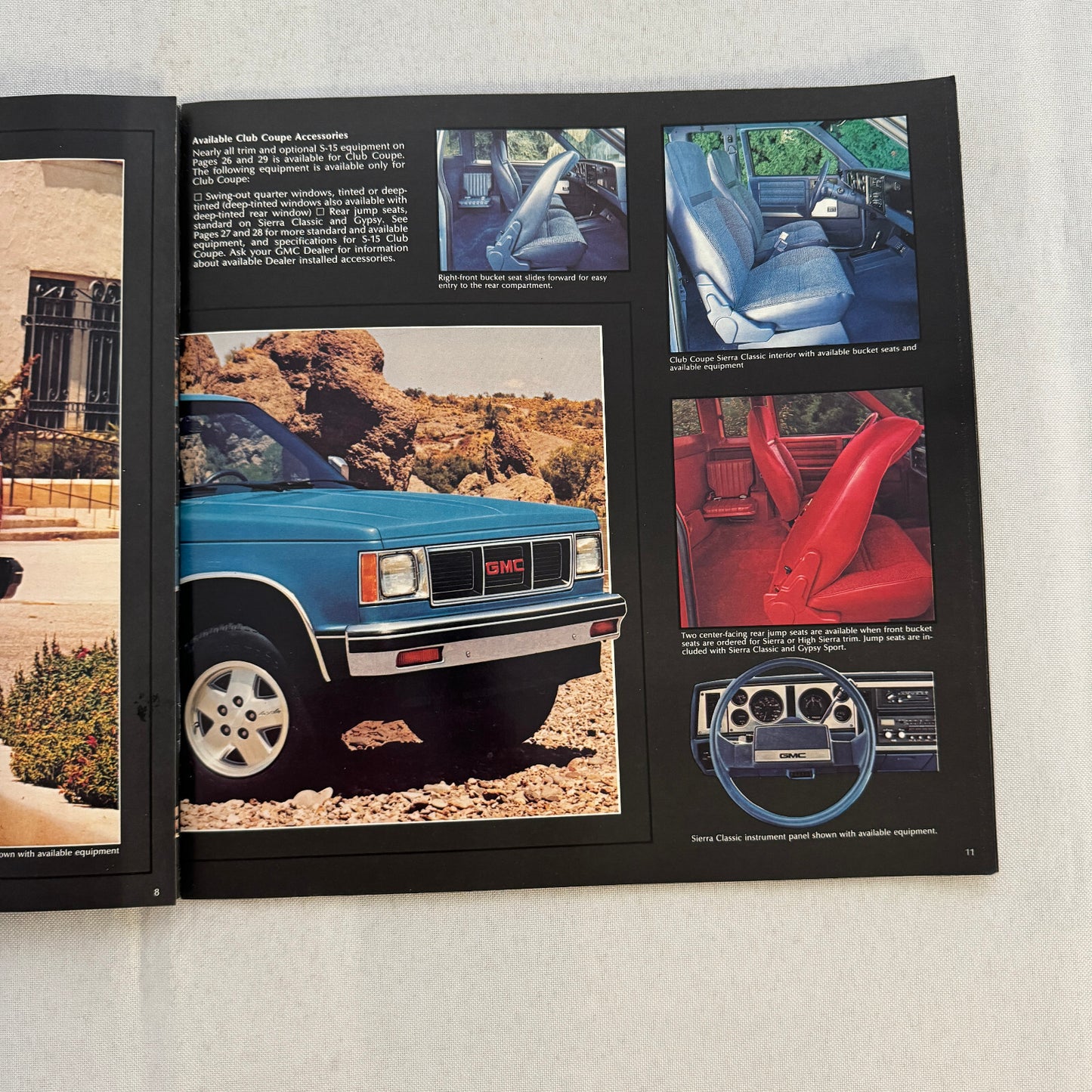 1984 GMC S-15 Pickup S15 Pickup Truck Sales Brochure Catalog Advertising