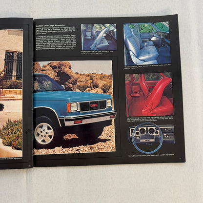 1984 GMC S-15 Pickup S15 Pickup Truck Sales Brochure Catalog Advertising