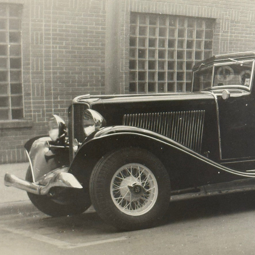 Vintage 1933 Auburn V12 Coupe Car Photo Photograph Modern Print