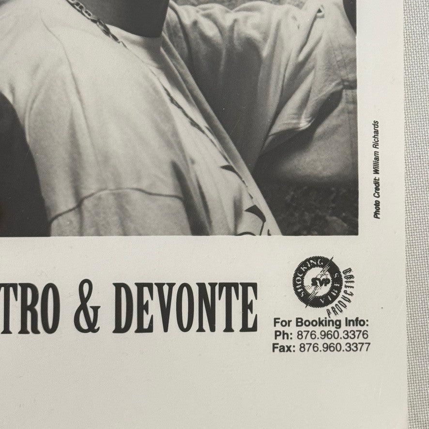 Tanto Metro and Devonte Publicity Press Photo Photograph Dancehall