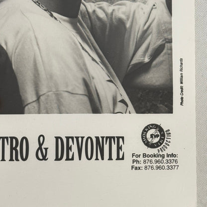 Tanto Metro and Devonte Publicity Press Photo Photograph Dancehall