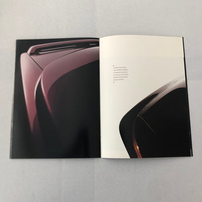 Infiniti Car Sales Brochure Catalog 1988 1989 Q45 M30 Coupe Convertible