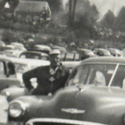 Vintage Car Automobile Photo Photograph Print Pickup Truck Ford Chevrolet