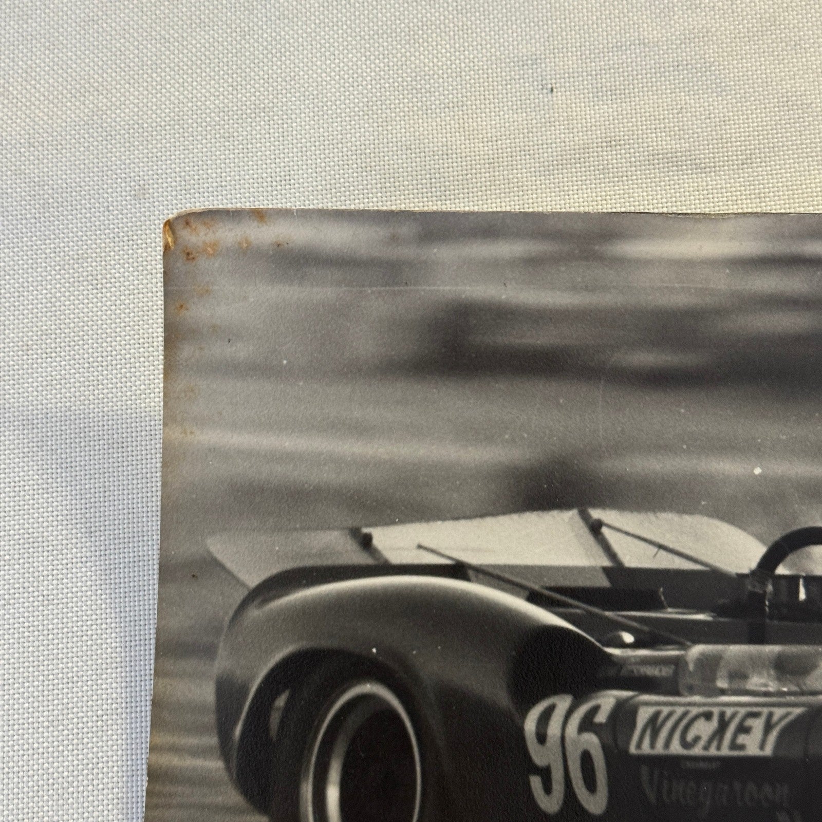 Vintage CanAm Racing Photo Lola T70 Mk IIIB Car Motorsport Can Am Race
