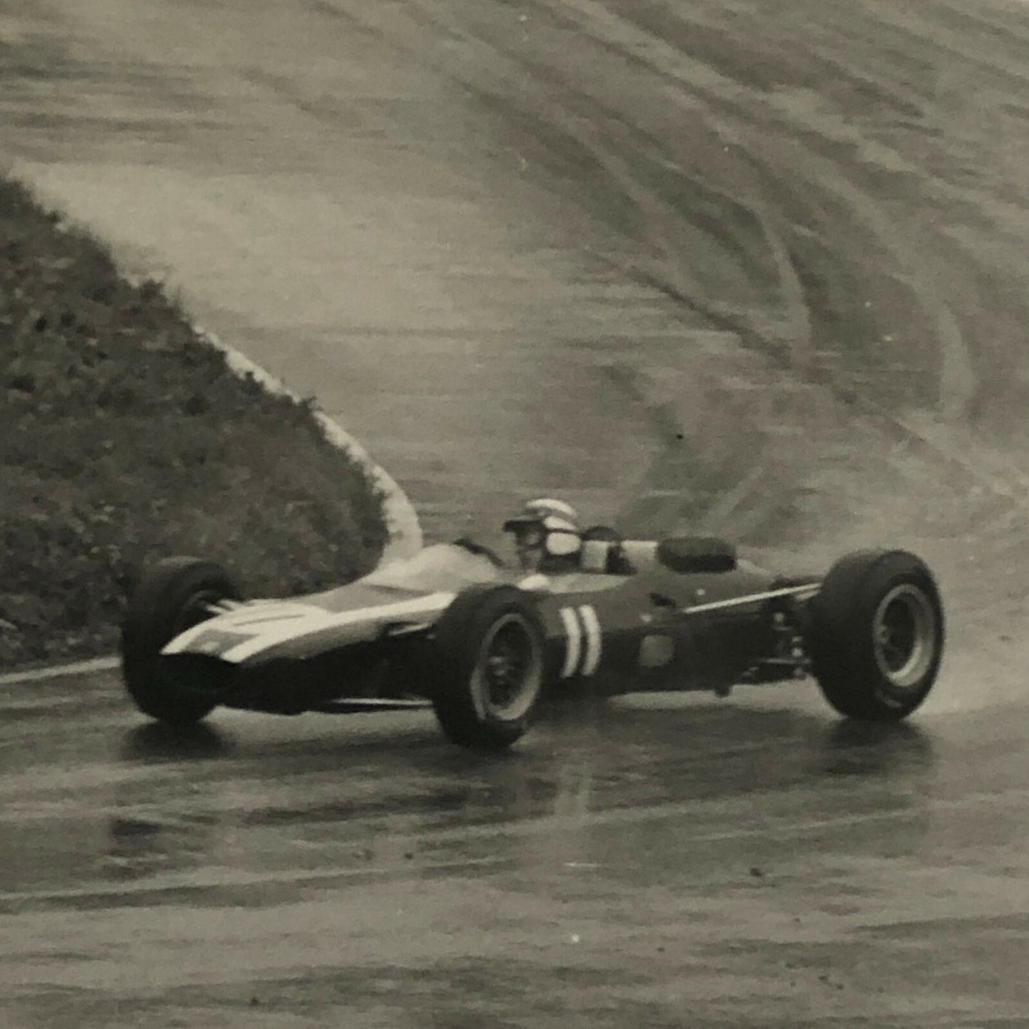 Vintage Grand Prix Racing Car Photo Photograph Print