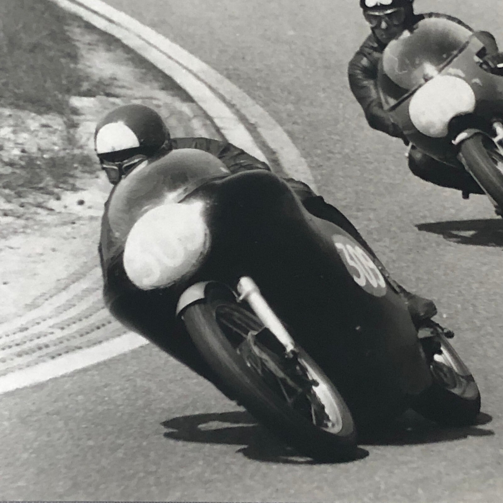 Vintage Motorcycle Racing Photo photograph Bikes